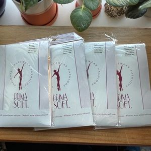 Primasoft European Pink Convertible Ballet Tights